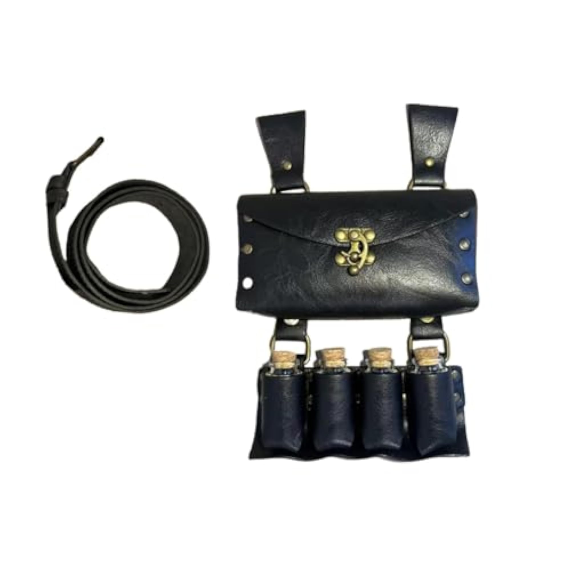 Medieval Belt Pouch Steampunk Medieval Belt Bag for Larp